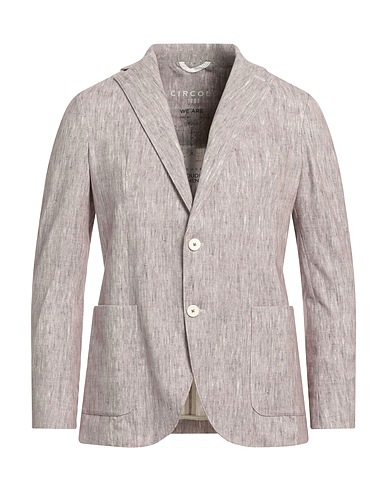 CIRCOLO 1901 Blazer Dark brown 79% Cotton, 21% Elastane