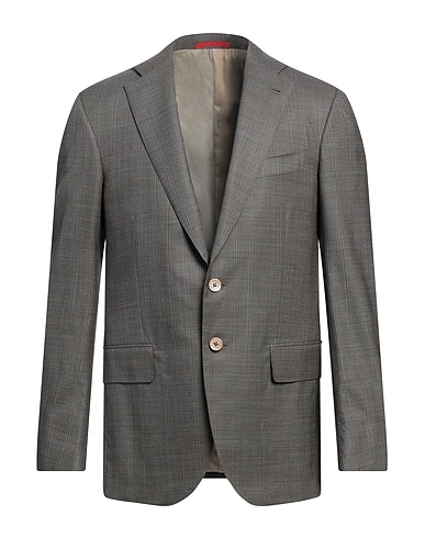 ISAIA Blazer Chocolate brown 100% Wool
