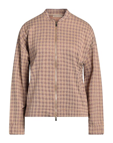 PUROTATTO Jacket Light brown 92% Viscose, 6% Elastane, 2% Polyamide