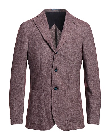BARBA Napoli Blazer Burgundy 100% Virgin Wool