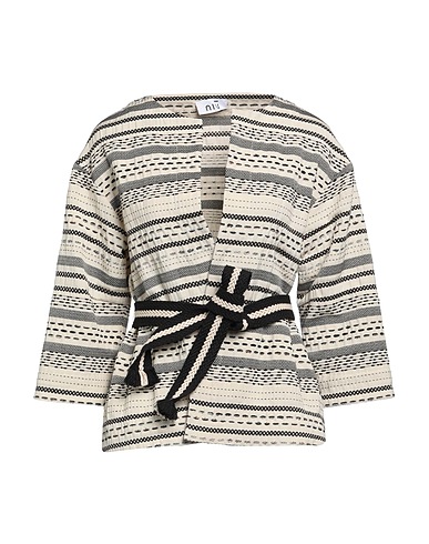 NIŪ Blazer Beige 50% Cotton, 30% Polyester, 13% Acrylic, 7% Other Fibres