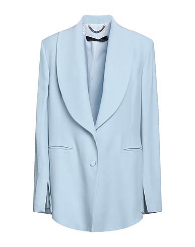 FEDERICA TOSI Blazer Sky blue 50% Acetate, 50% Viscose, Polyester