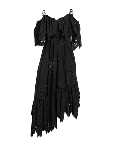 MSGM Robe d’été Noir 100% Coton