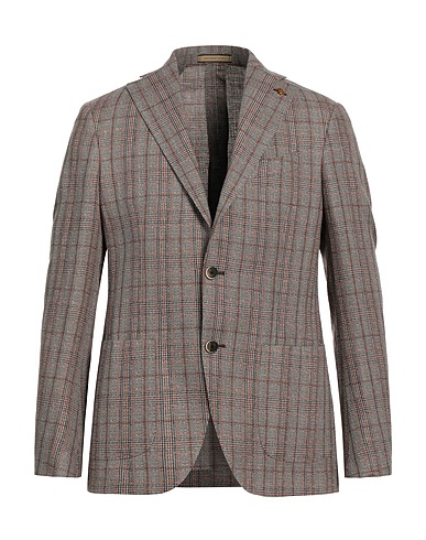 SARTORIA LATORRE Blazer Khaki 52% Hemp, 48% Virgin Wool
