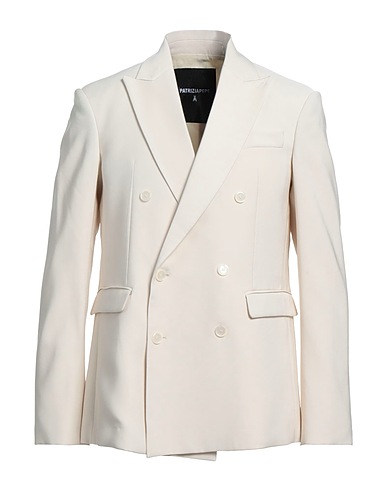 PATRIZIA PEPE Blazer Ivory 90% Viscose, 10% Polyester