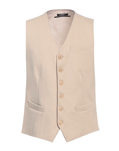 EXIBIT Panciotto Beige 65% Cotone, 30% Poliestere, 5% Elastan