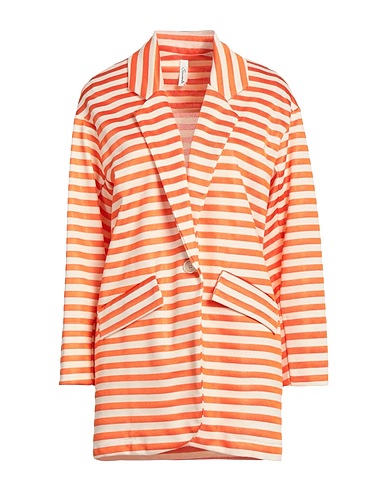 SOUVENIR Blazer Orange 68% Polyester, 32% Cotton
