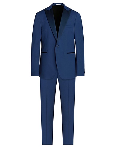 MICHAEL KORS MENS Suits Blue 51% Polyester, 42% Wool, 7% Elastane