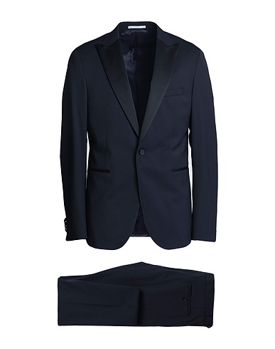 MICHAEL KORS MENS Suits Midnight blue 51% Polyester, 42% Wool, 7% Elastane