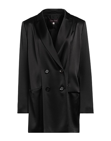 TALBOT RUNHOF Blazer Black 80% Triacetate, 20% Polyester