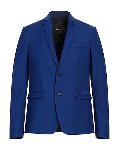 PATRIZIA PEPE Blazer Blue 53% Polyester, 43% Wool, 4% Elastane