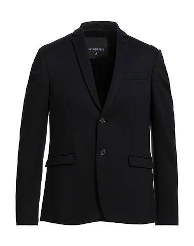 PATRIZIA PEPE Blazer Black 60% Viscose, 35% Polyamide, 5% Elastane