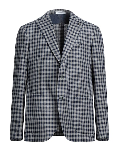SARTORIA LATORRE Blazer Midnight blue 51% Silk, 49% Linen