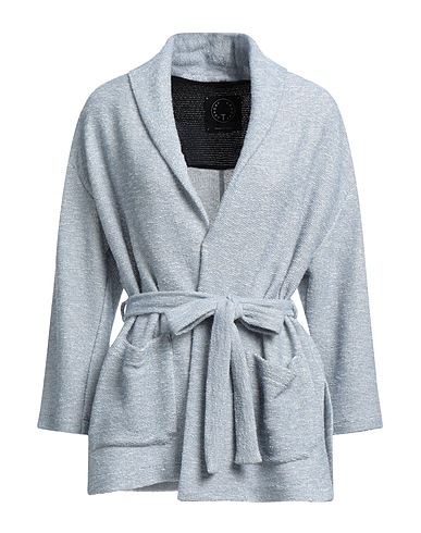 T-JACKET by TONELLO Blazer Pastel blue 64% Cotton, 29% Polyester, 7% Polyamide