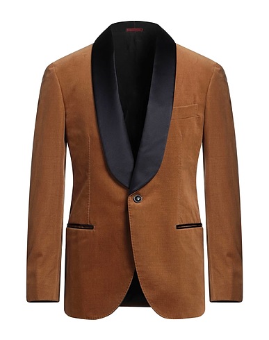 BRUNELLO CUCINELLI Blazer Camel 100% Cotton