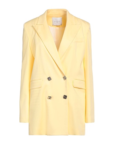 GAëLLE Paris Giacca Giallo 53% Cotone, 42% Viscosa, 5% Elastan