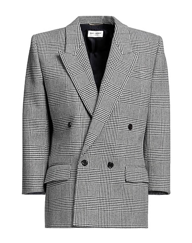 SAINT LAURENT Jackett Weiß 70% Wolle, 20% Polyester, 7% Polyamid, 3% Andere Fasern