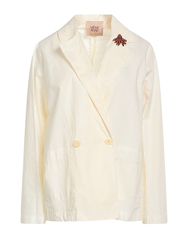 MÊME ROAD Blazer Cream 100% Cotton