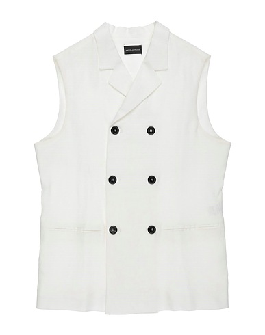SKILL_OFFICINE Blazer Bianco 100% Lino