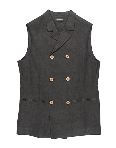 SKILL_OFFICINE Blazer Nero 100% Lino