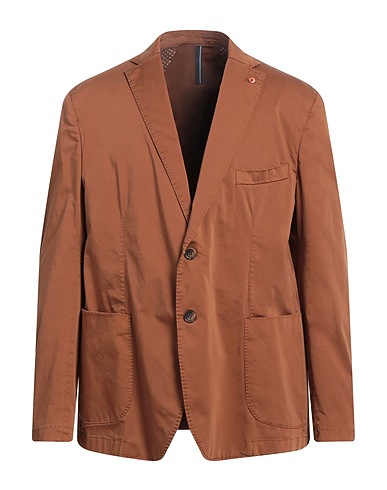 JERRY KEY Blazer Brown 97% Cotton, 3% Elastane