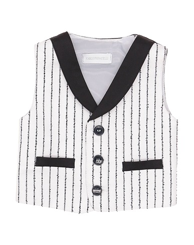 CARLO PIGNATELLI Panciotto Bianco 80% Cotone, 20% Poliestere