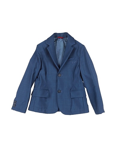 FAY Blazers Blau 84% Schurwolle, 16% Mohairwolle, Polyester