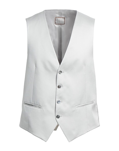 PAL ZILERI CERIMONIA Waistcoat Light grey 100% Polyester