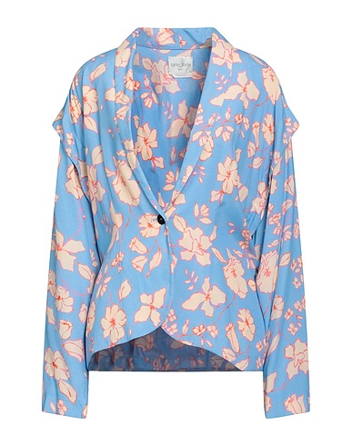 FORTE_FORTE Veste Bleu d'azur 100% Viscose