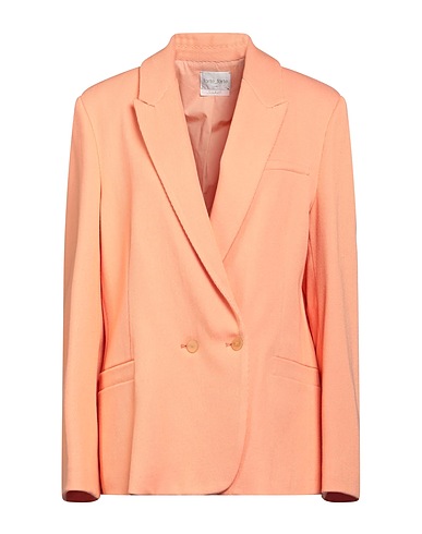 FORTE_FORTE Blazer Apricot 51% Cotton, 49% Virgin Wool