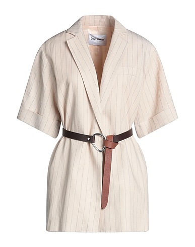 DONDUP Blazer Beige 39% Lyocell, 34% Linen, 27% Cotton