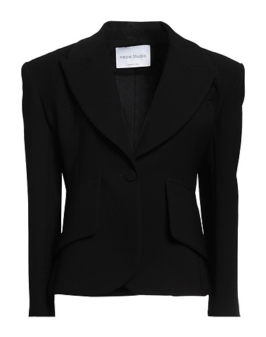 HEBE STUDIO Blazer Black 100% Polyester