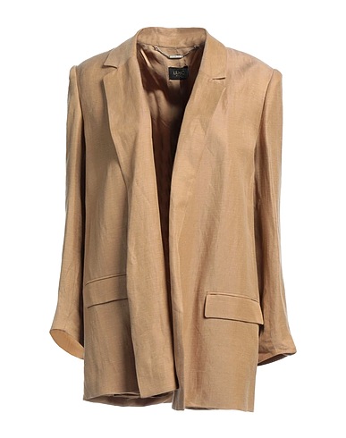LIU •JO Blazer Khaki 58% Linen, 42% Cupro