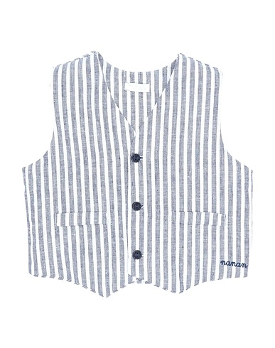 NANÁN Suit vest Midnight blue 55% Viscose, 45% Linen