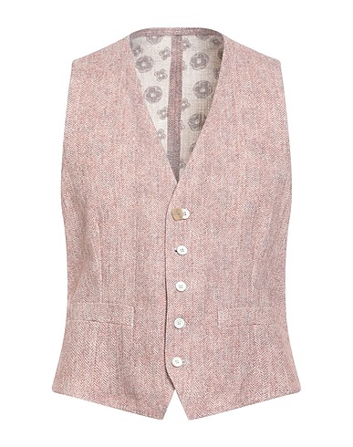 LARDINI Waistcoat Rust 100% Cotton