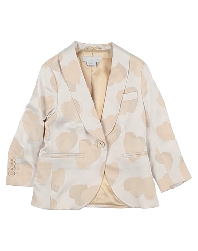 STELLA McCARTNEY KIDS Blazer Beige 58% Acetate, 42% Polyester