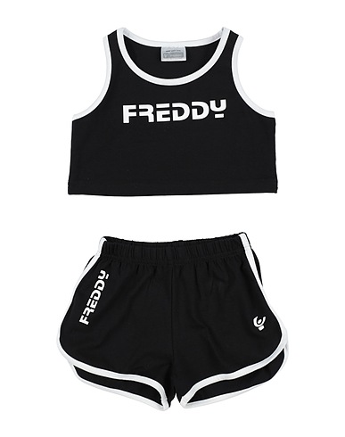 FREDDY Completo Bambini Nero 95% Cotone, 5% Elastan