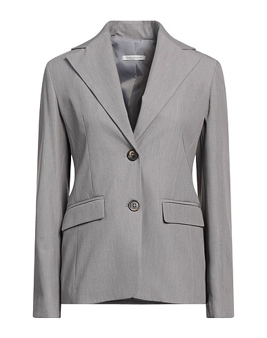 BIANCOGHIACCIO Blazer Grey 78% Polyester, 18% Viscose, 4% Elastane