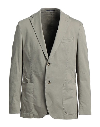 EDUARD DRESSLER Blazer Military green 97% Cotton, 3% Elastane