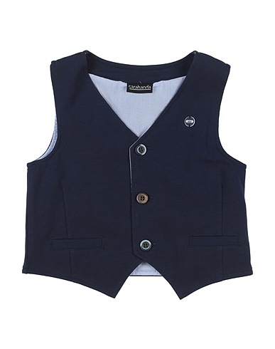 SARABANDA Waistcoat Midnight blue 97% Cotton, 3% Elastane