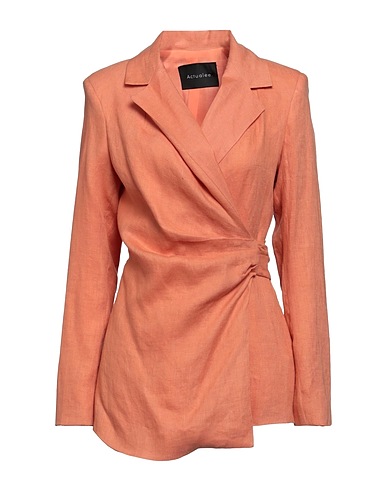 ACTUALEE Blazer Apricot 100% Linen