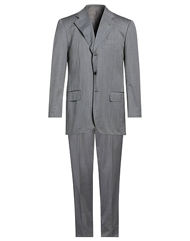 ABLA Suits Grey 100% Super 150s Wool