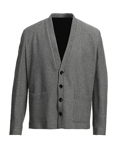 HAVANA & CO. Jacket Black 68% Cotton, 20% Acrylic, 10% Other Fibres, 2% Rubber