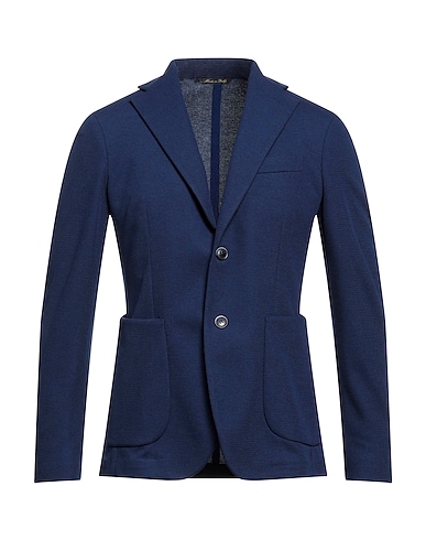 STILOGIA Blazer Navy blue 72% Polyester, 27% Viscose, 1% Elastane