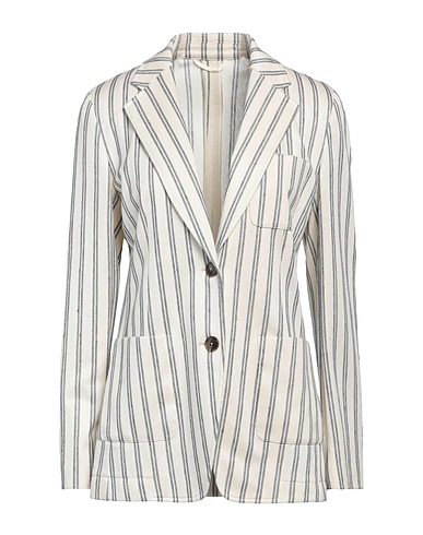 DRUMOHR Blazer Beige 60% Cotton, 40% Silk