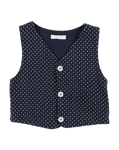 COCCODÉ Waistcoat Midnight blue 60% Polyester, 40% Cotton, Elastane