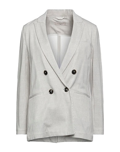 CIRCOLO 1901 Giacca Off white 97% Cotone, 3% Elastan