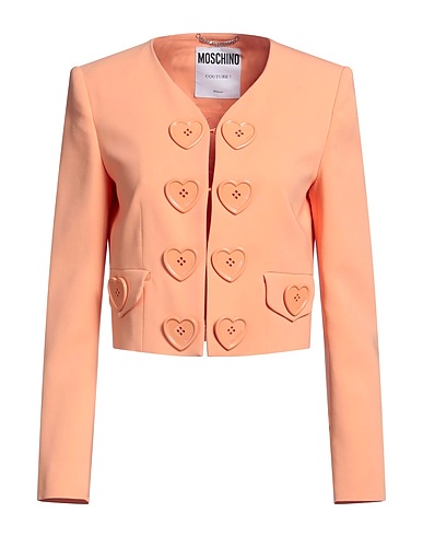 MOSCHINO Jacket Apricot 97% Viscose, 3% Elastane