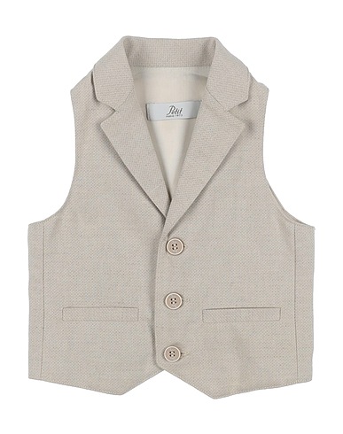 PETIT Panciotto Beige 65% Cotone, 35% Lino, Poliestere