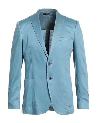 TONELLO Blazer Pastel blue 50% Lyocell, 50% Linen